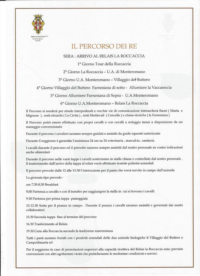 Biocampus La Roccaccia - Universita' Agraria Di Tarquinia Exterior photo